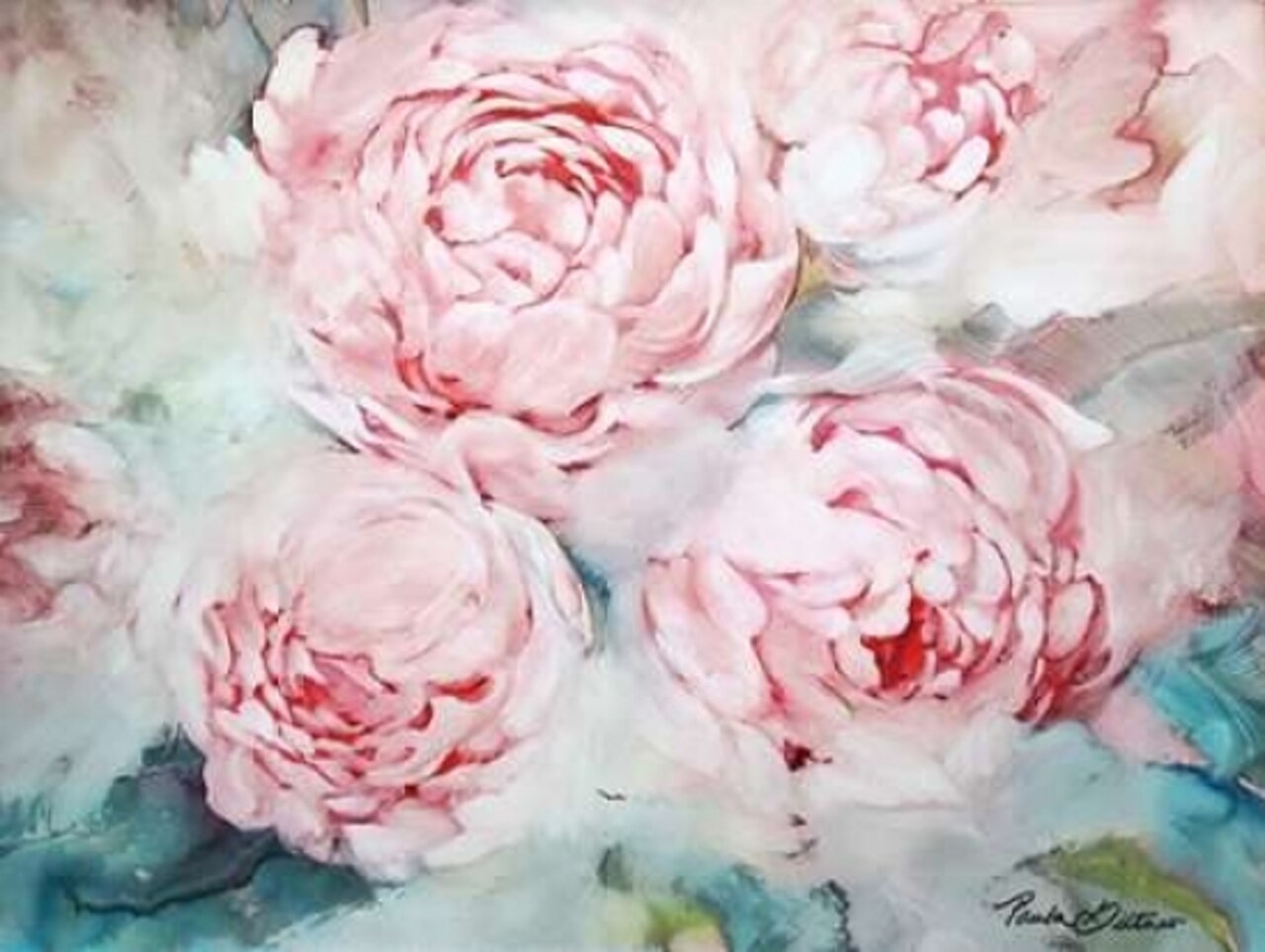Pink Peonies II Poster Print by Paula Giltner - Item # VARPDXGTR103